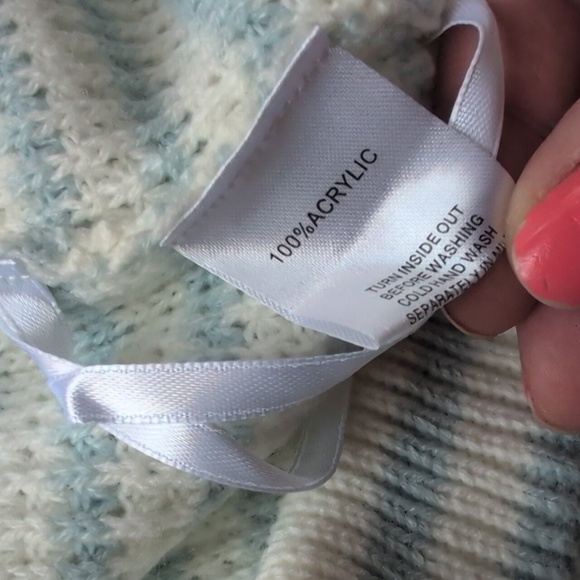 NWOT Sabo Vintage Inspired Keyana Striped High Waist Knit Pants - Women's Large - Picture 4 of 6